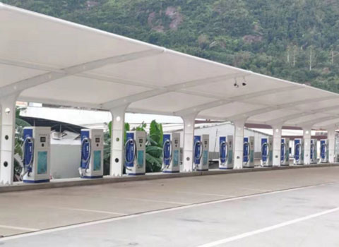 福建宁德充电站60kw单枪直流充电桩