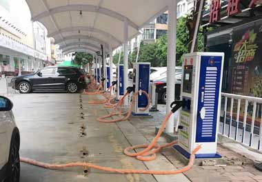 优越会新能源充电桩盈溪商务中心应用场景