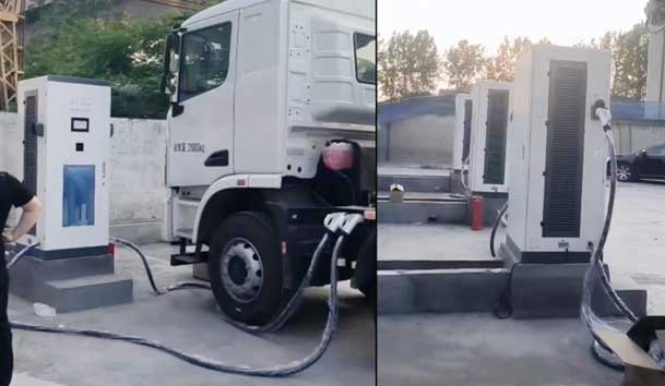 【重卡电动先锋】优越会300-400kW重卡充电桩：亮点与应用典范(图7)